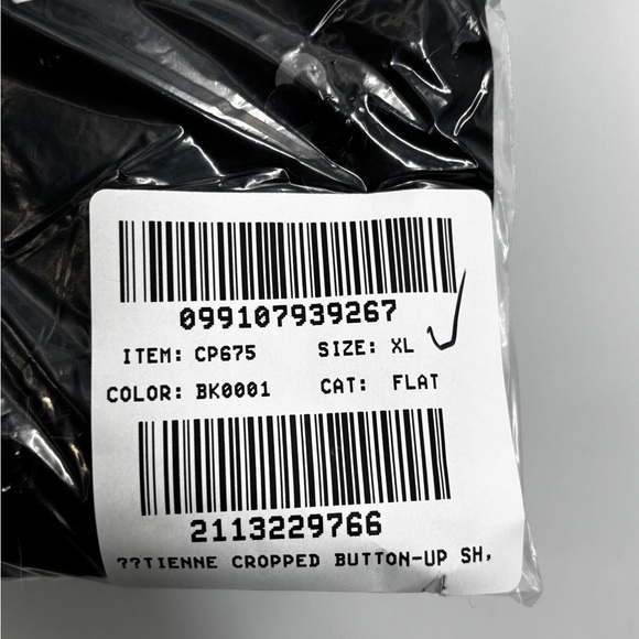 J.Crew Étienne cropped button-up shirt in embellished cotton poplin - Picture 5 of 8